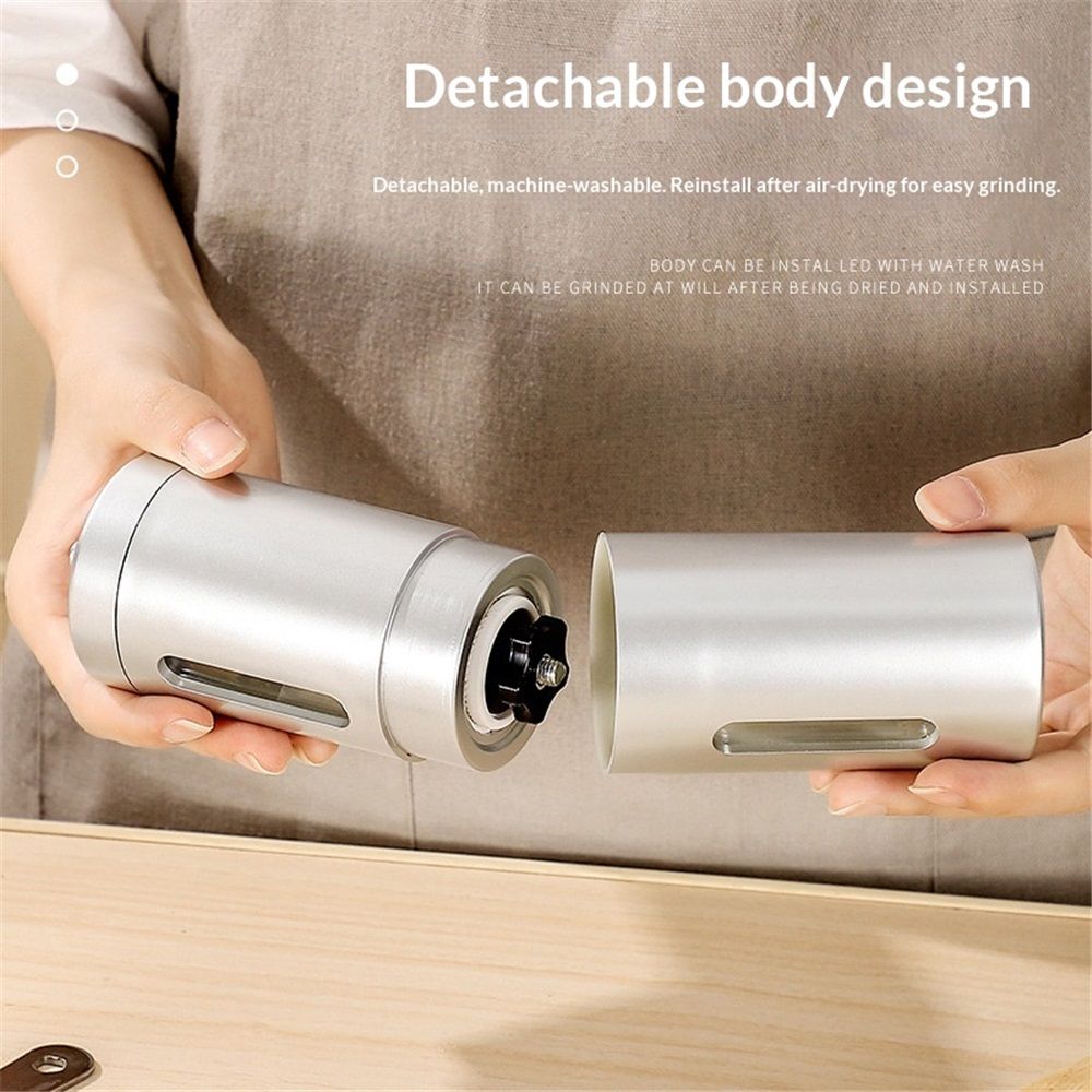 Manual Coffee Grinder - From Extra Course to Ultra Fine Grind view 4
