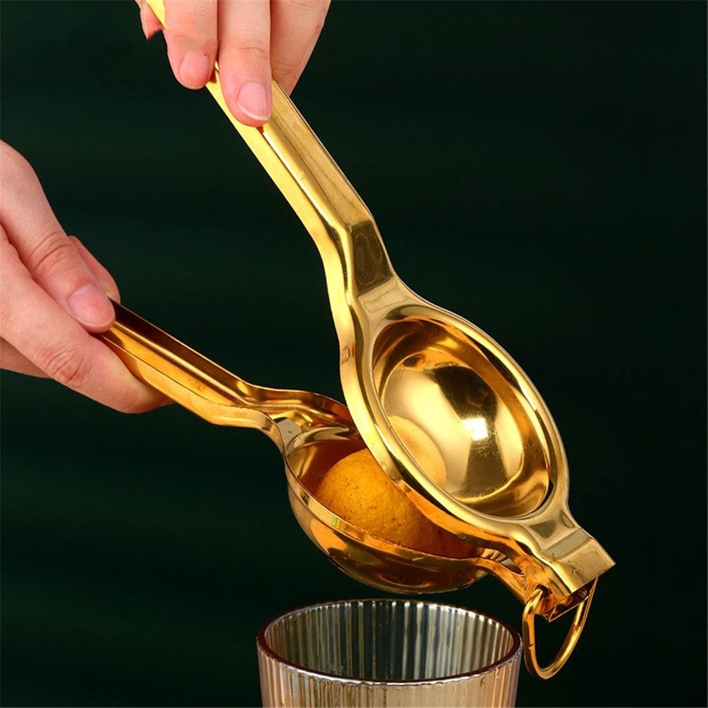 Stainless Steel Manual Squeezer Handheld Juicer Citrus Fruit Squeezer Manual view 2