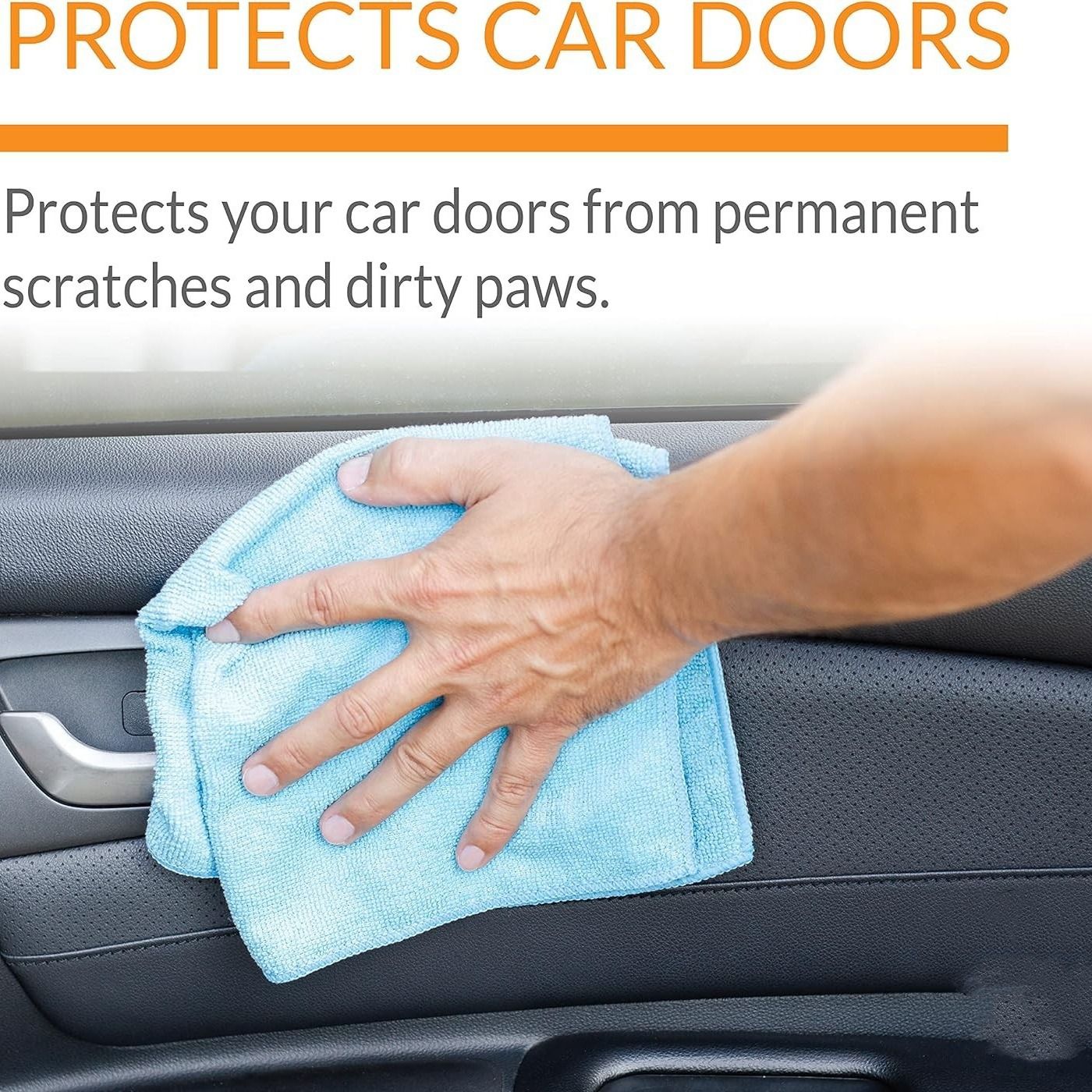 A pair Dog Car Door Protector view 4