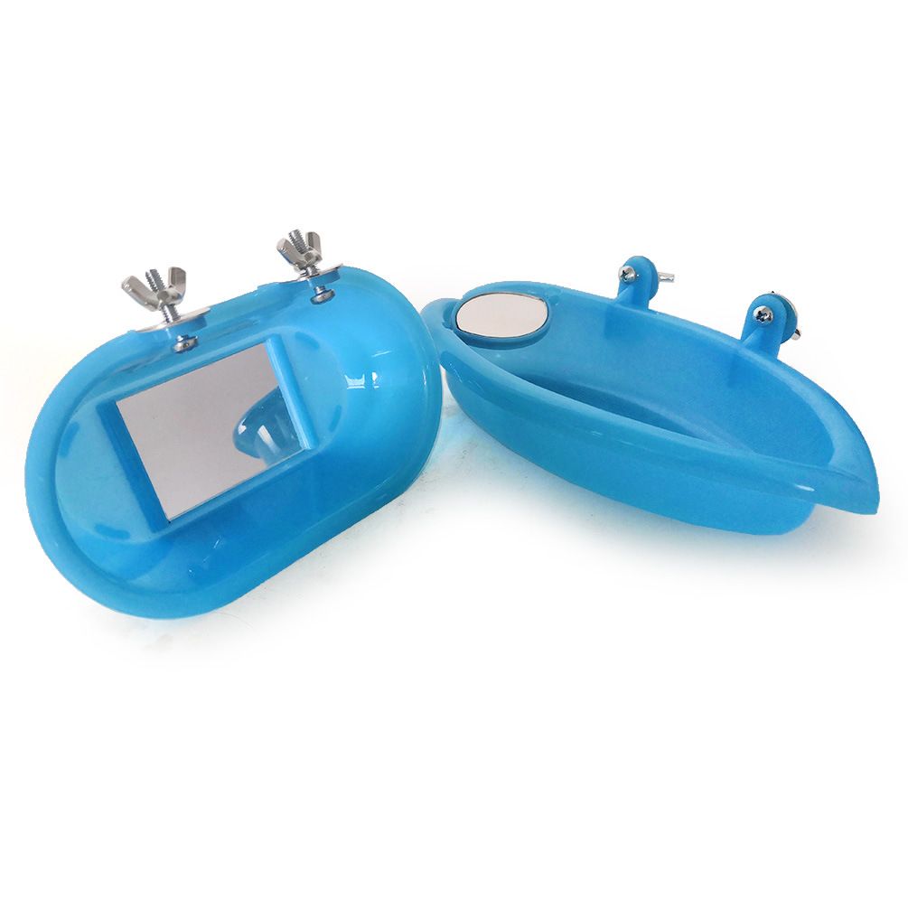 2 pack Bathtub with Mirror Toy Shower Tub Bathtub Cleaning Tool Plastic view 2