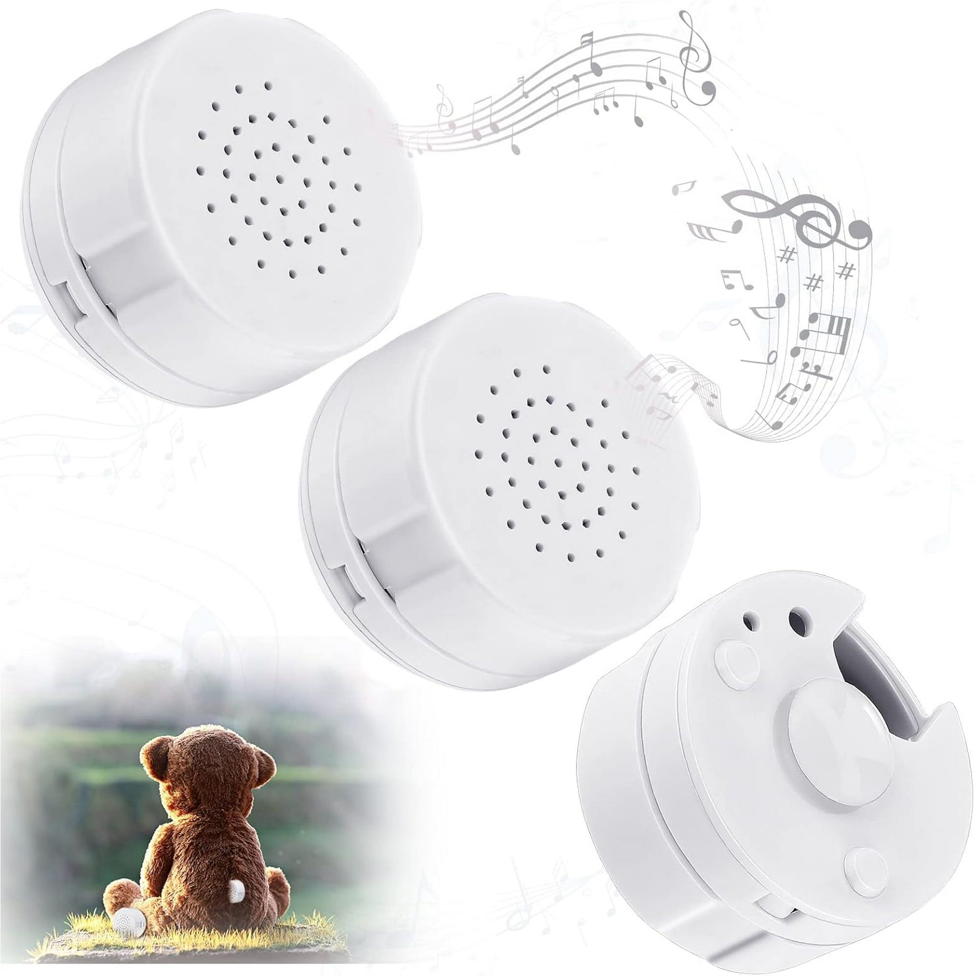 1pcs 60-Second Multi-Message Audio Recorder for Plush Toys — image 1