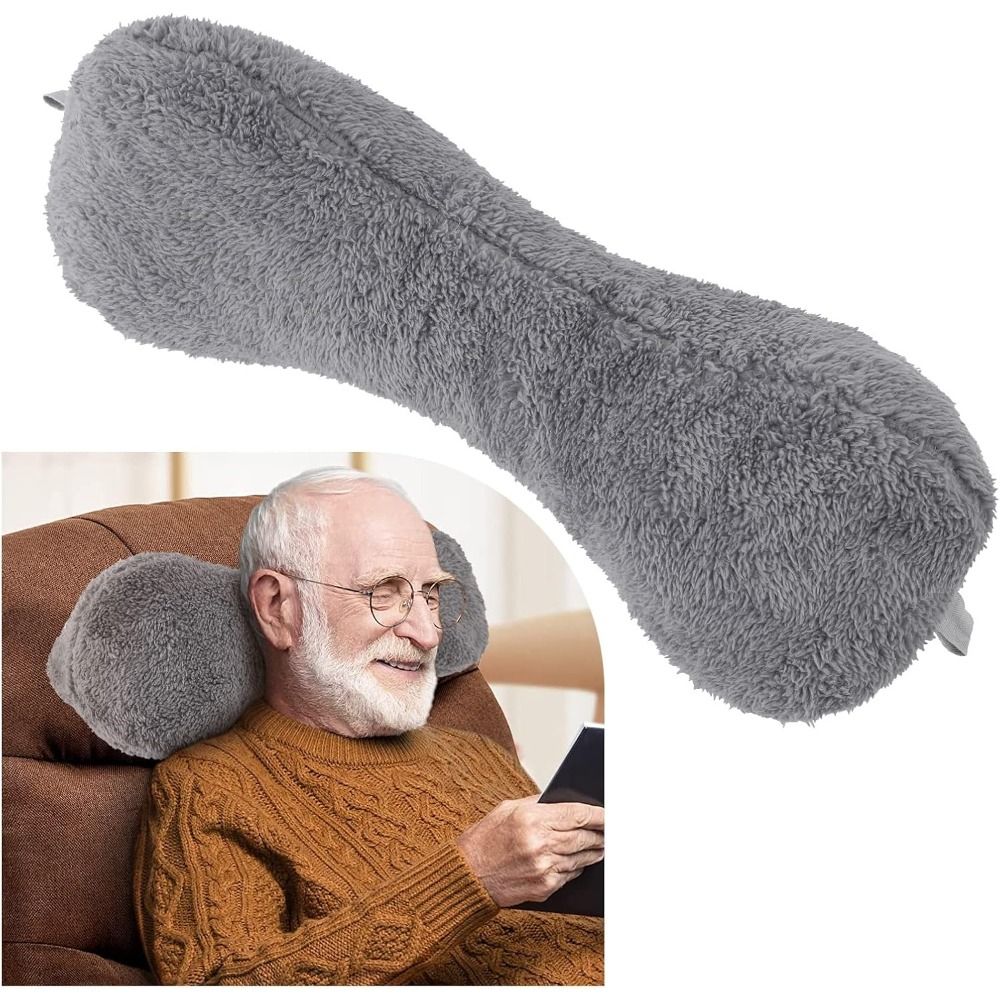 Couch Neck Pillow with Adjustable Strap