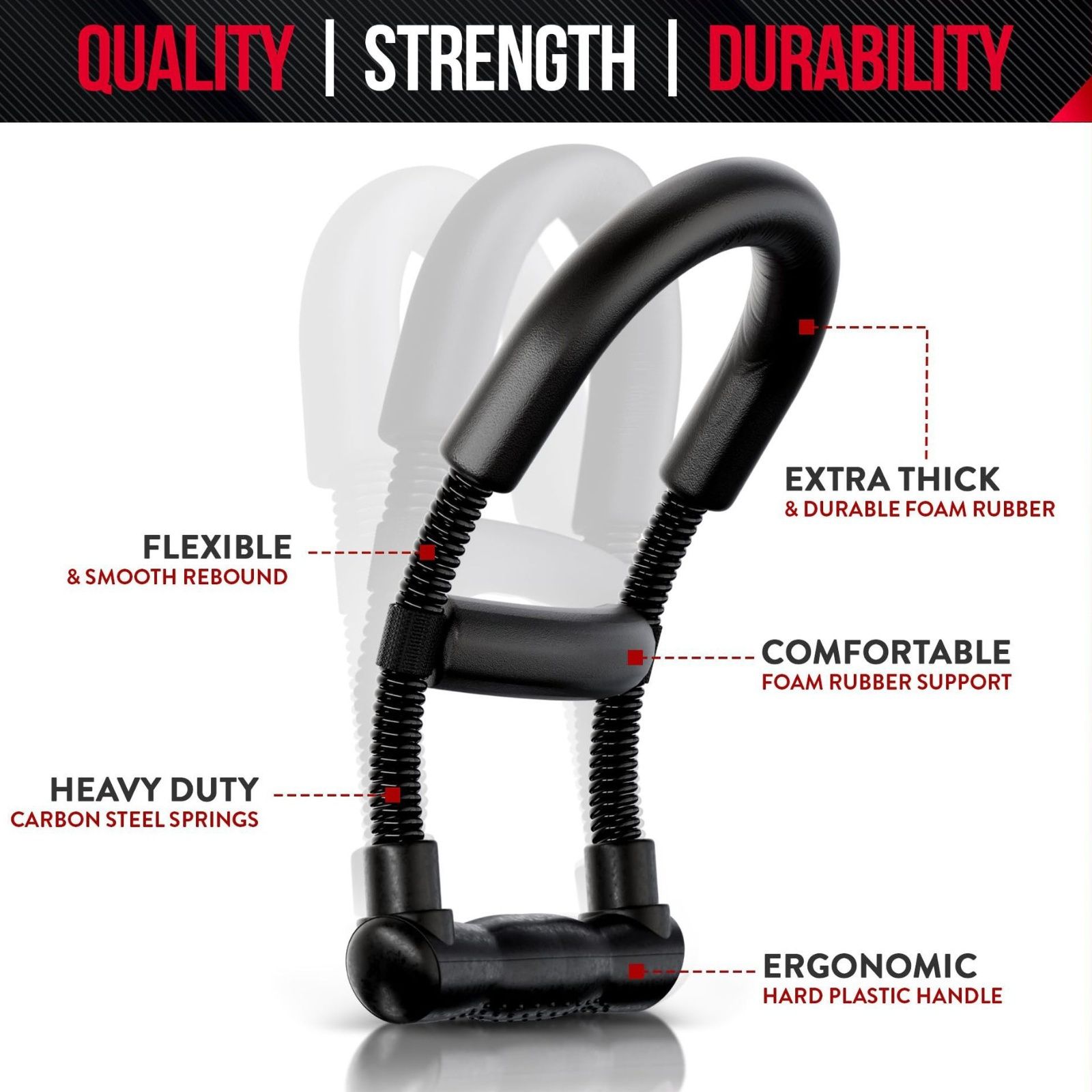 Adjustable Wrist Strengthener & Grip Trainer view 3