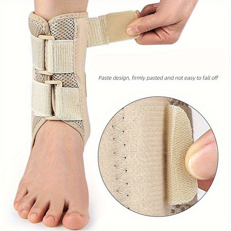 Ankle Brace with Compression Straps & Elastic Sleeve view 2