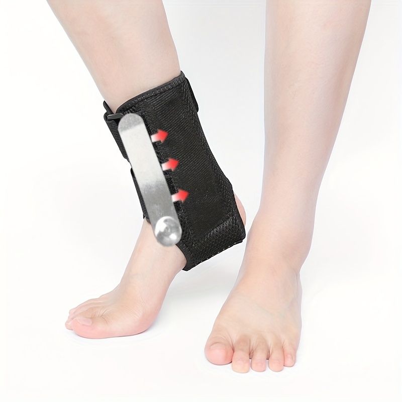 Ankle Brace with Compression Straps & Elastic Sleeve view 5