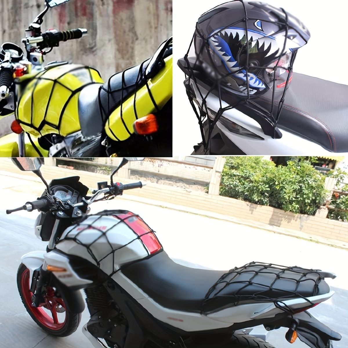 Off-road Vehicle Luggage Net Luggage Rack Elastic Net Pocket Vehicle Trunk view 4