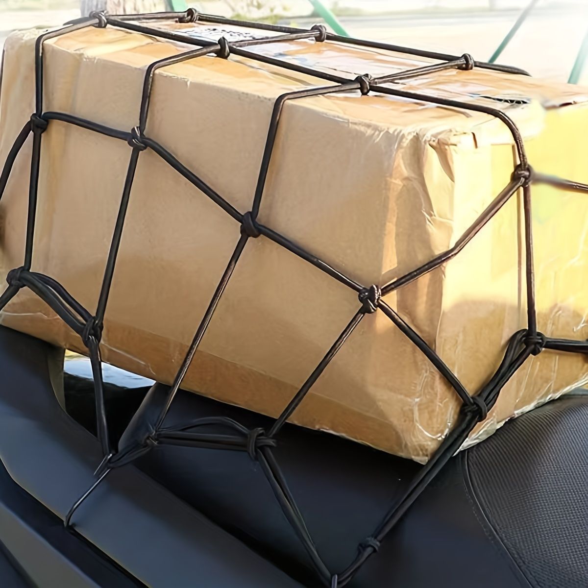 Off-road Vehicle Luggage Net Luggage Rack Elastic Net Pocket Vehicle Trunk view 5