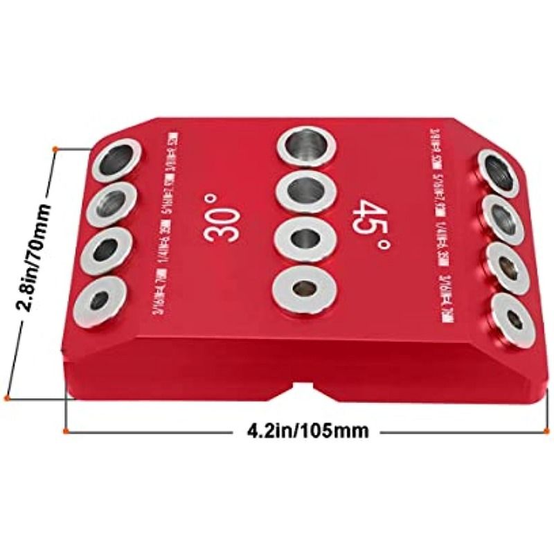 A Drill Guide Jig Designed for Cable Railing Lag Screws view 5