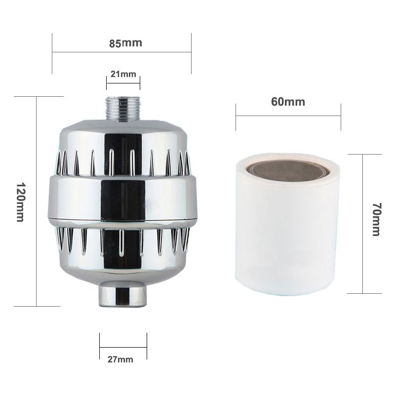 20 Stage Shower Filter with Vitamin for Hard Water - High Output Filter to view 2