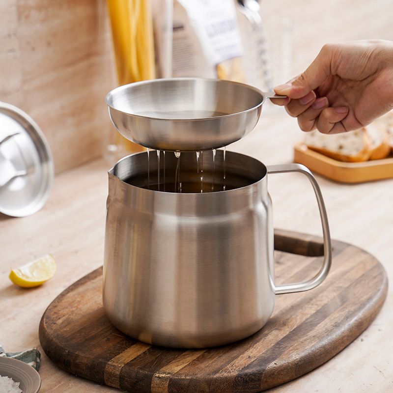 Stainless Steel Oil Filter Pot