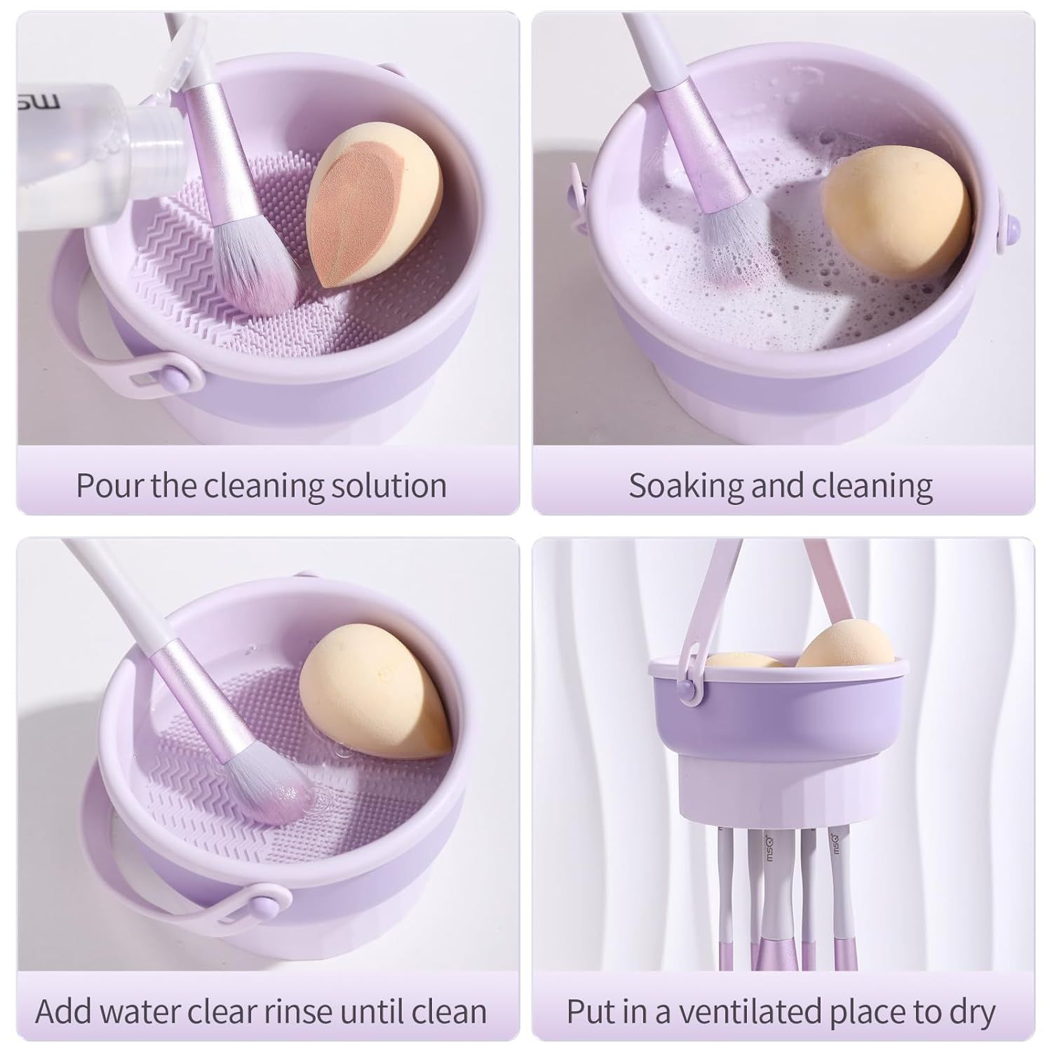 Makeup Brush Cleaning Mat view 3