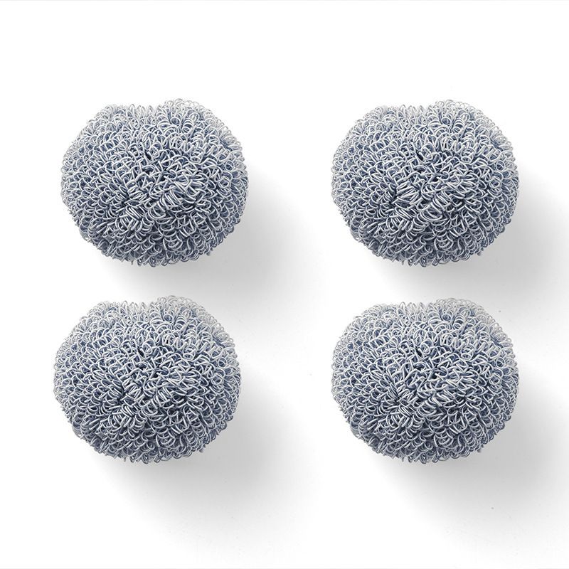 Stainless Steel Scrubber with Handle view 4