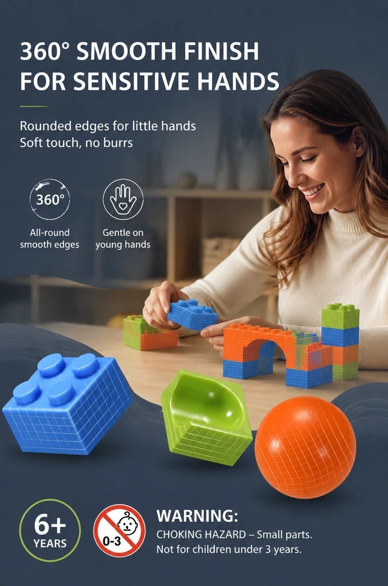 Gift Ready Marble Run Building Blocks DIY Puzzle Toy view 2