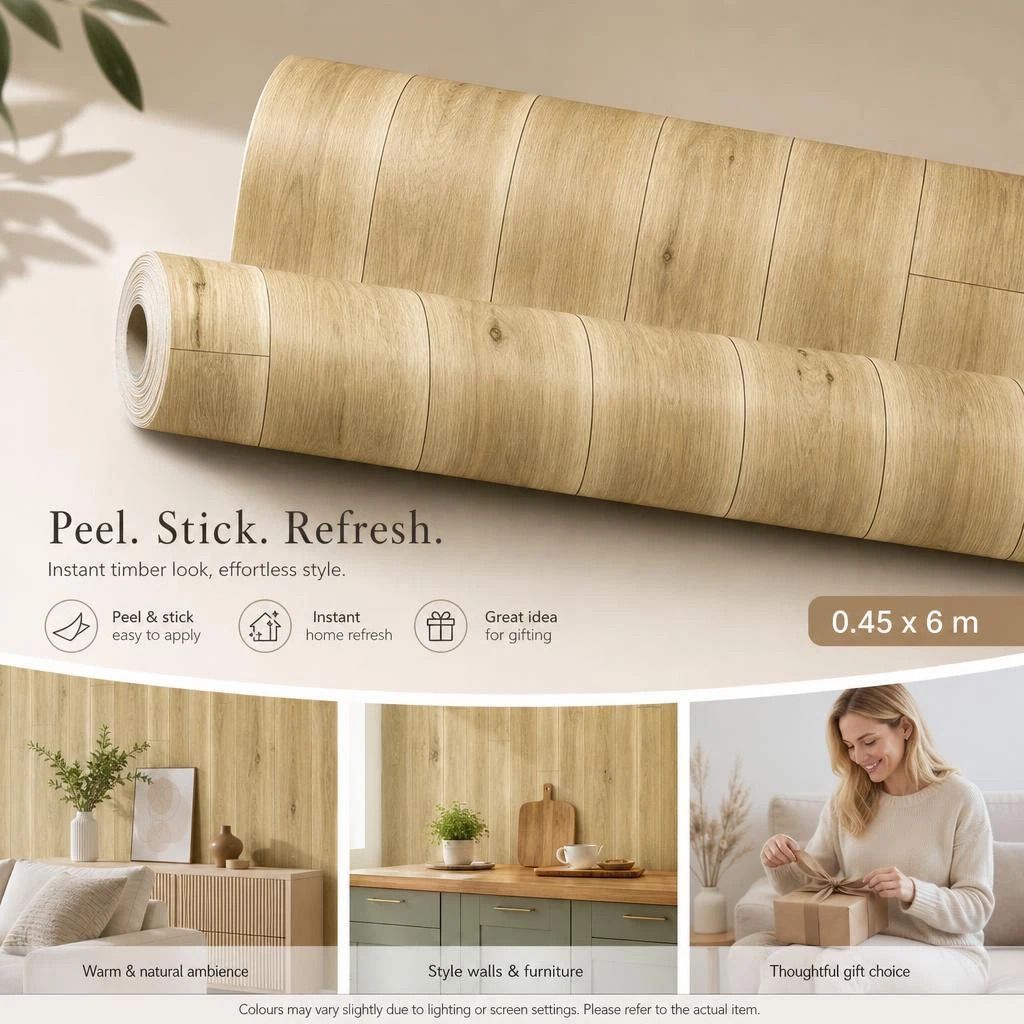 Self Adhesive PVC Wallpaper 0.45x6M — image 1