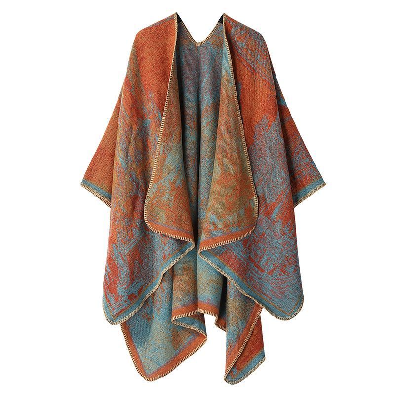 Light Faux Cashmere Layering Shawl