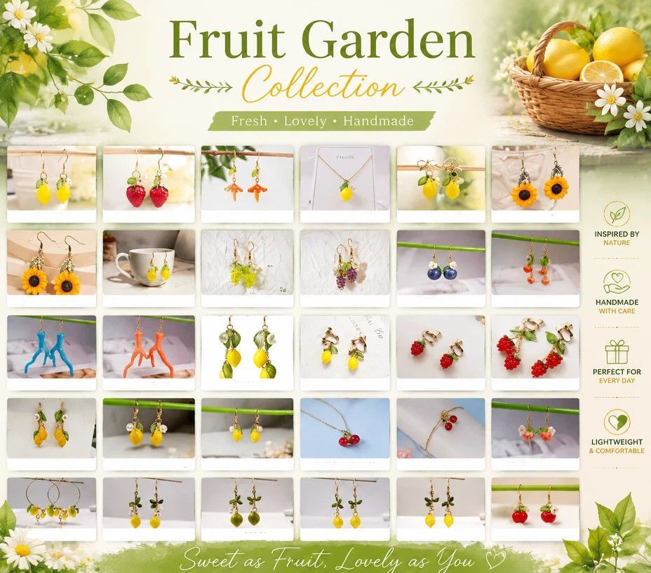 Soft Harvest Hook Earrings view 2