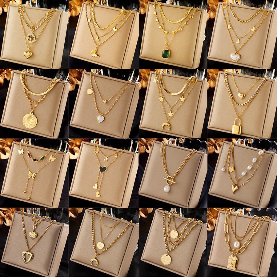 Lovely Vintage Two-Tier Stack Necklace view 3