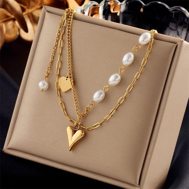 Trendy Retro Double Tier Necklace view 2