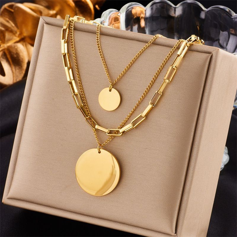Artistic Vintage Stackable Dual Chain view 2