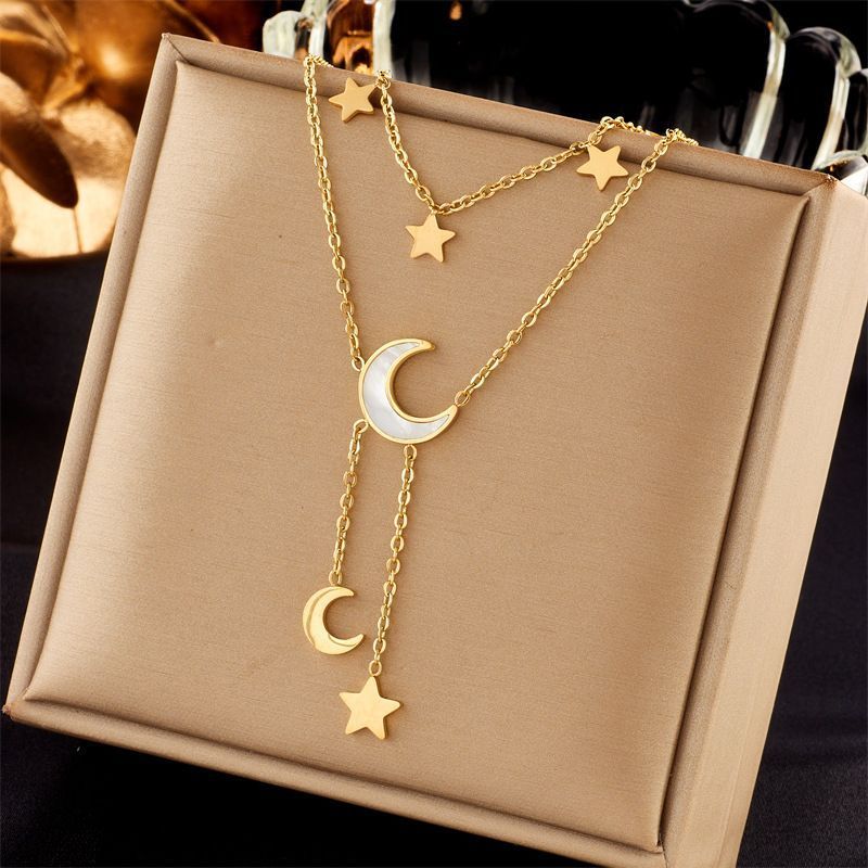 Casual Retro Dual Stack Necklace view 2