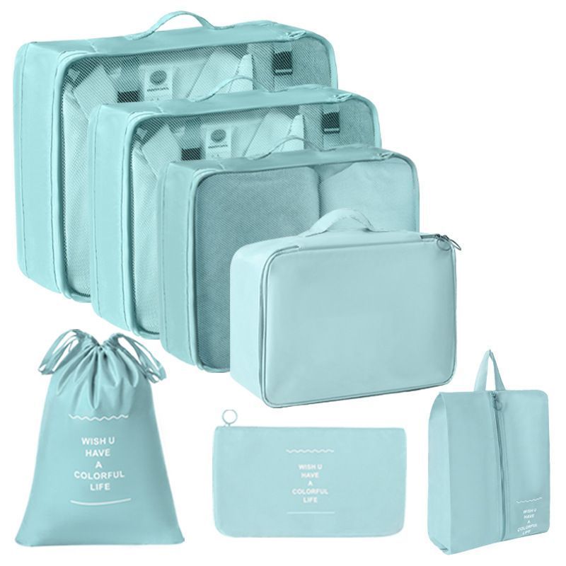 Travel Storage Bags, Clothing Packing Organizer For Suitcase, Upgraded 7 Pcs