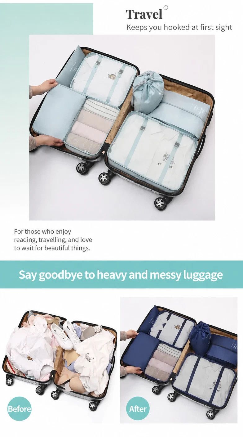 Multi-Function Luggage Storage Pouches For Garments view 4
