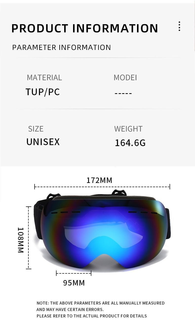 Spherical Anti-Fog Ski Eyewear view 8