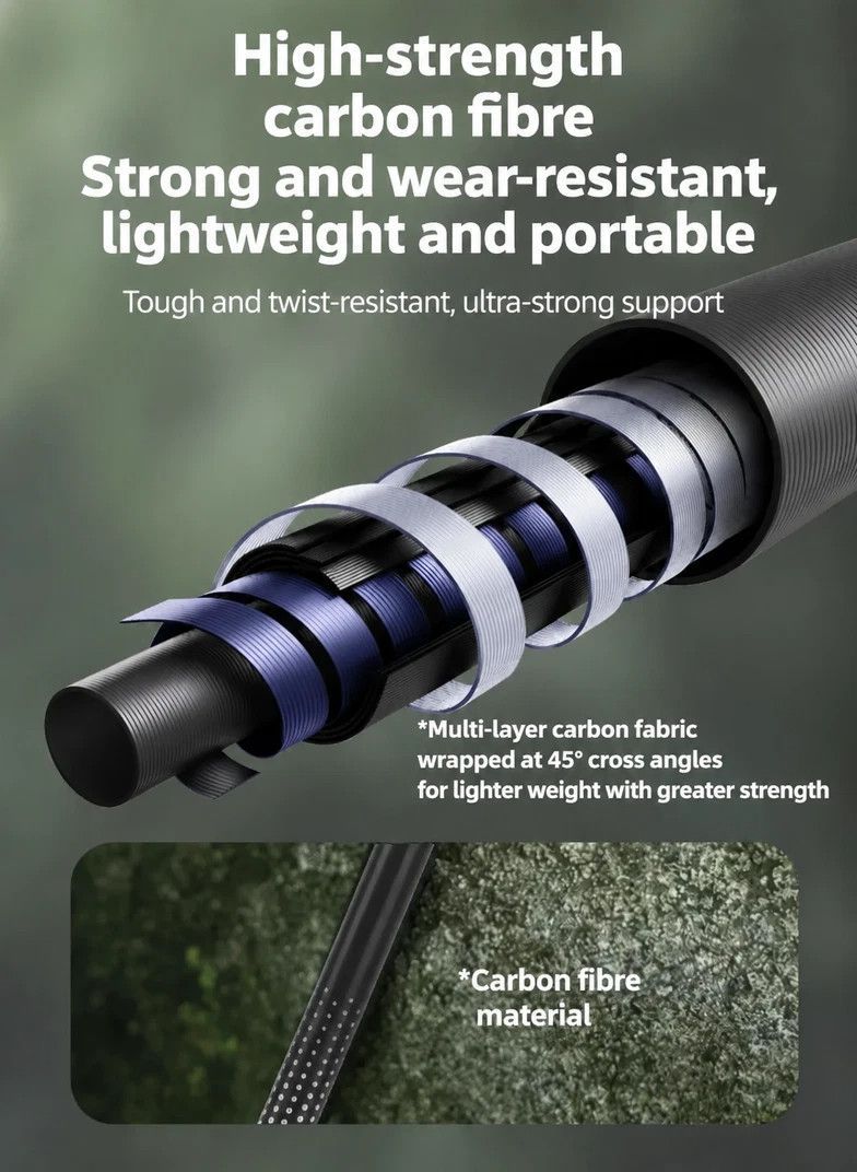 Lightweight Carbon Fiber Trekking Pole view 6
