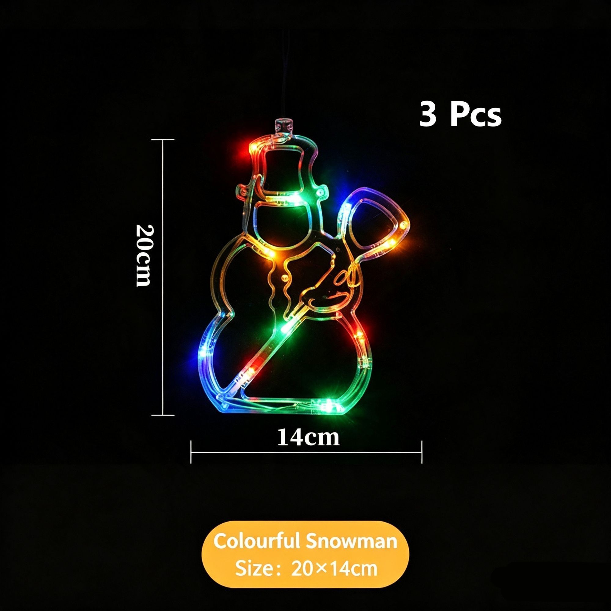 Christmas Suction Cup LED Decor Lights — image 1