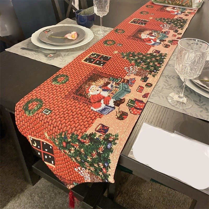 Xmas Holiday Long Table Runner