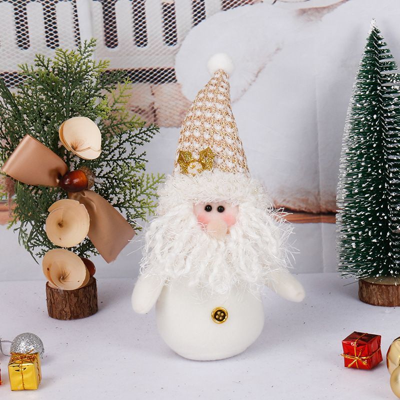 White Elder Figure Plush Doll — image 1