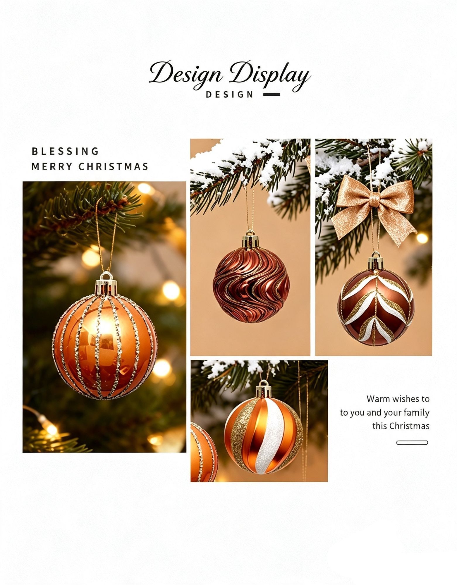 Hand Painted Christmas Bauble Gift Set view 3