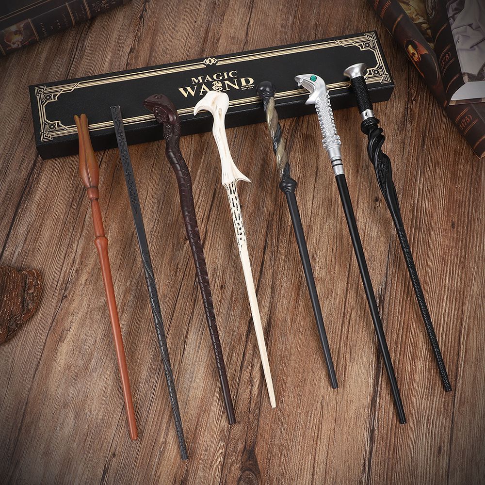 Elegant Resin Magic Wand With Solid Metal Core view 4