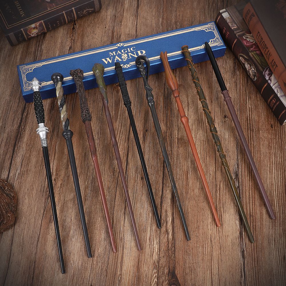 Slender Dynamic Resin Wizard Wand With Metal Core view 3