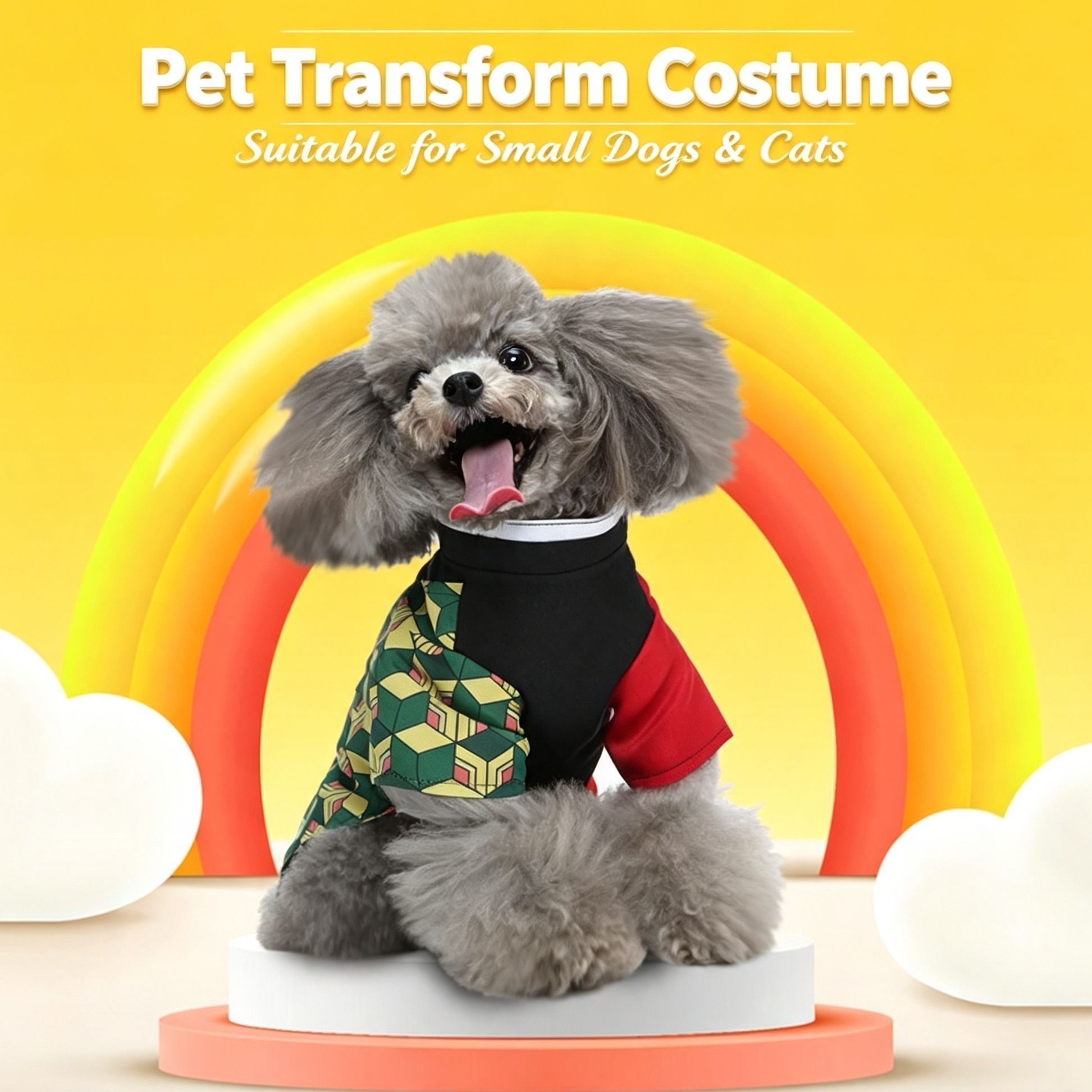 M Size Arctic Dream Pet Costume view 12