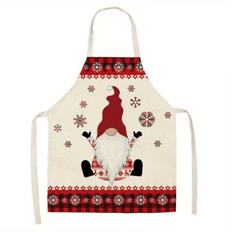 Merry Christmas & Halloween Apron