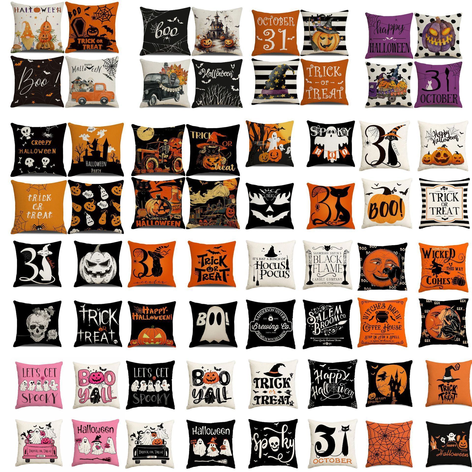 4PC Pillow Cover For Festival Decoration view 2