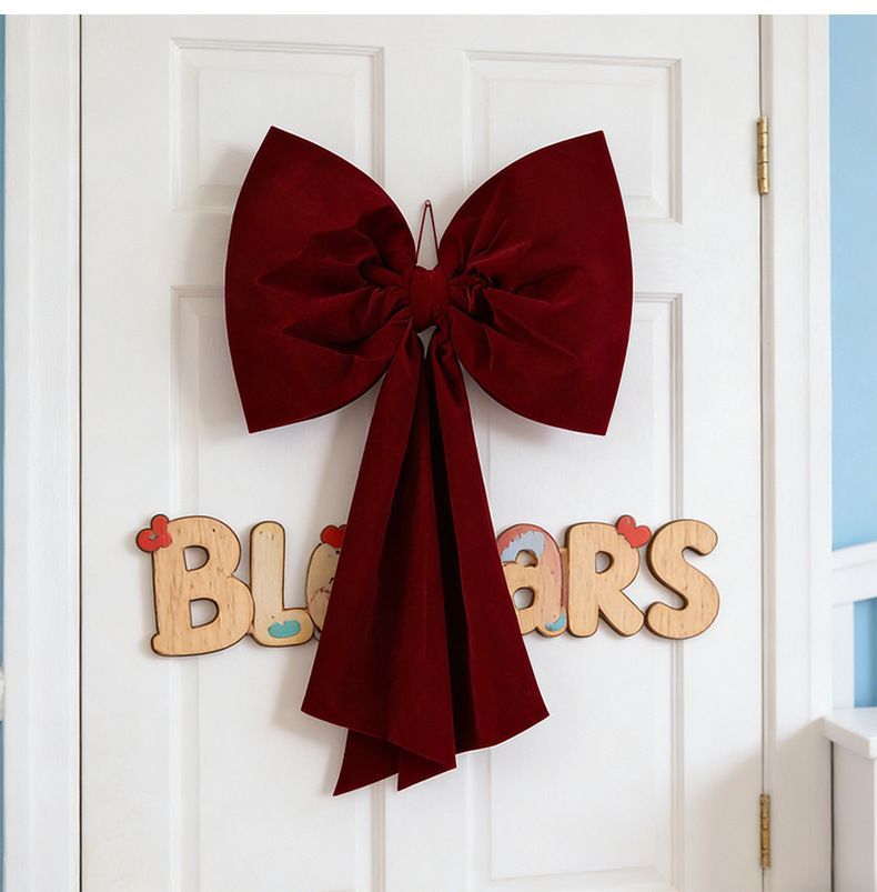 Christmas Large Hanging Bow Ornament view 5