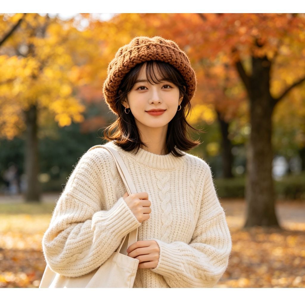 Buckle Decor Corduroy Bucket Hat view 4
