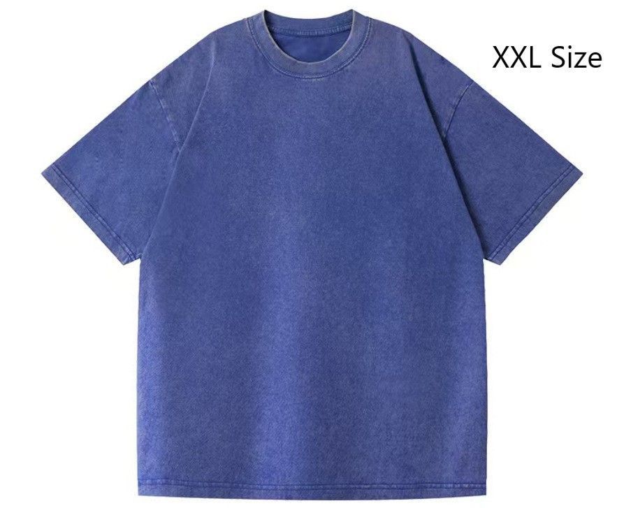 Pre‑Washed Heavy Retro Cotton T‑Shirt Unisex Casual Wardrobe Item Ideal