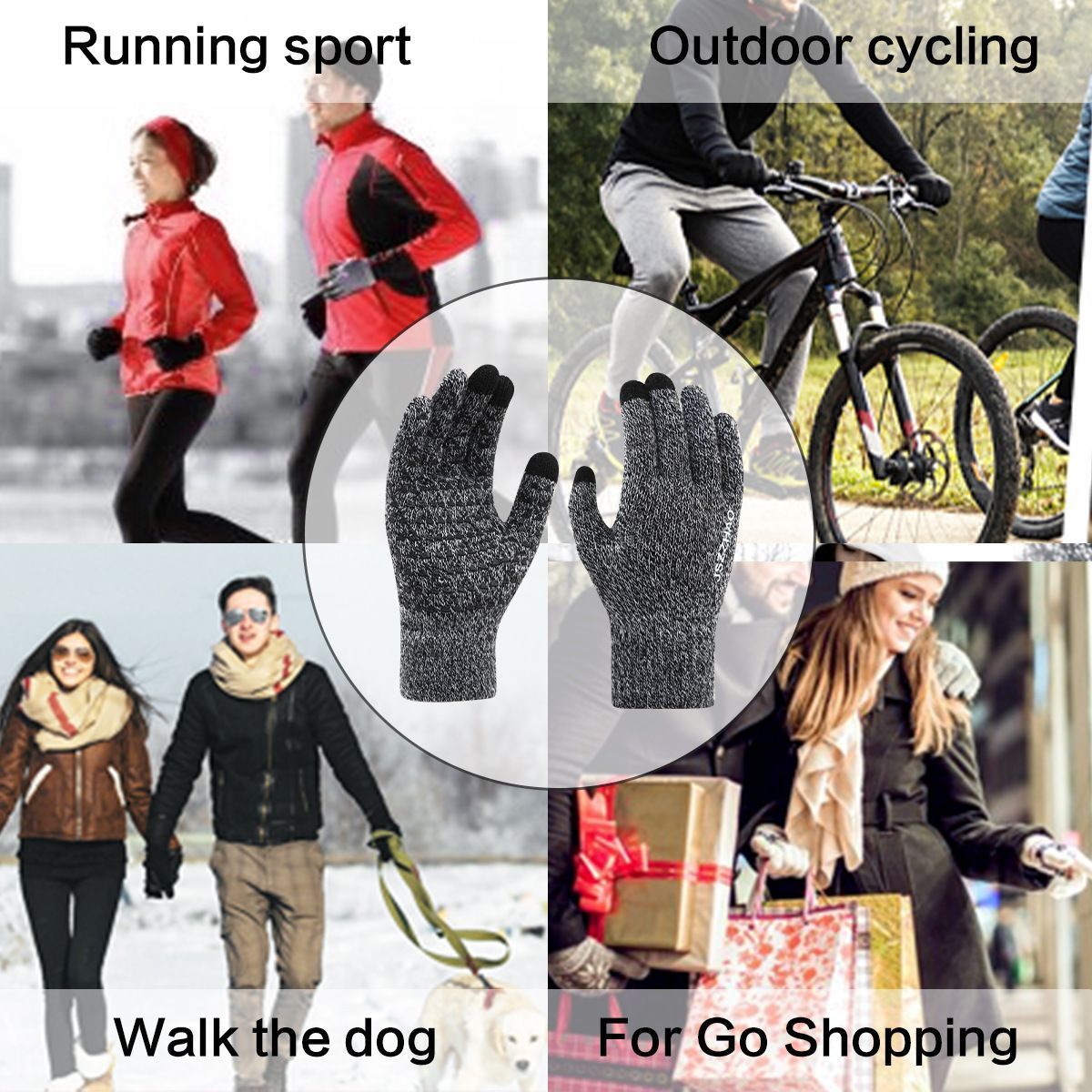 Non‑Slip Grip Touch‑Compatible Outdoor Gloves Great for Motorbike Trip view 10