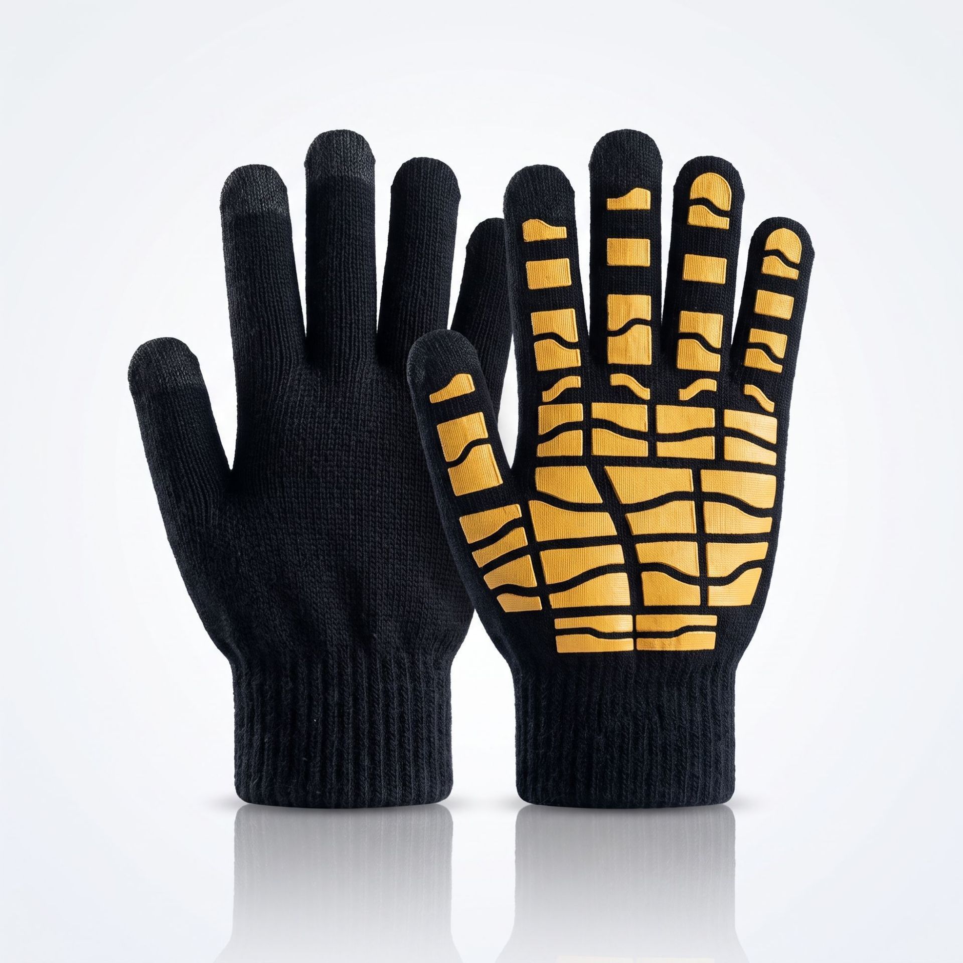 Large Texture Anti‑Slip Touch Screen Gloves Enhanced Grip for Outdoor