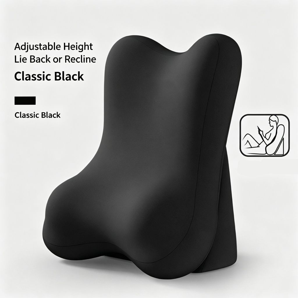 Detachable Bed Backrest Pillow with Neck Waist Support Multifunctional Sofa