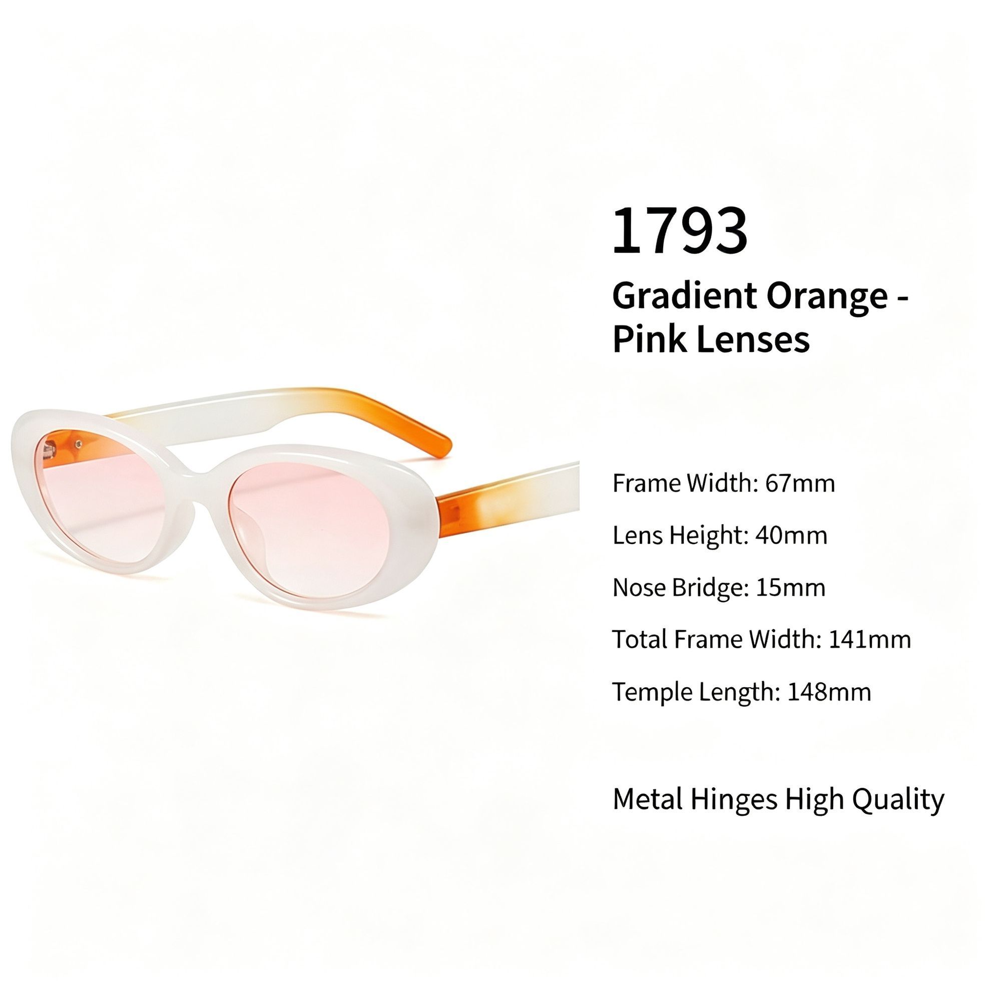Dreamy Gradient Cat Eye Sunglasses UV400 Proof