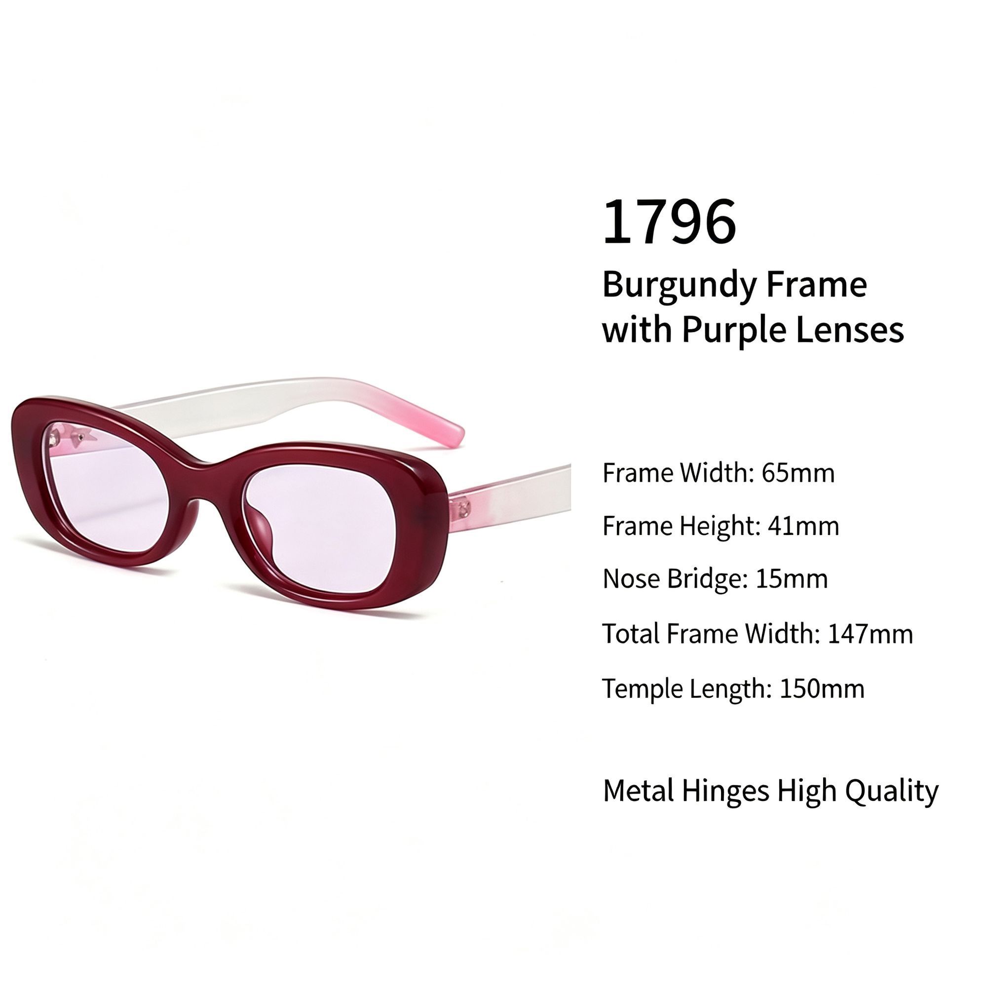 Glamorous Bold Cat Eye Sunglasses UV400
