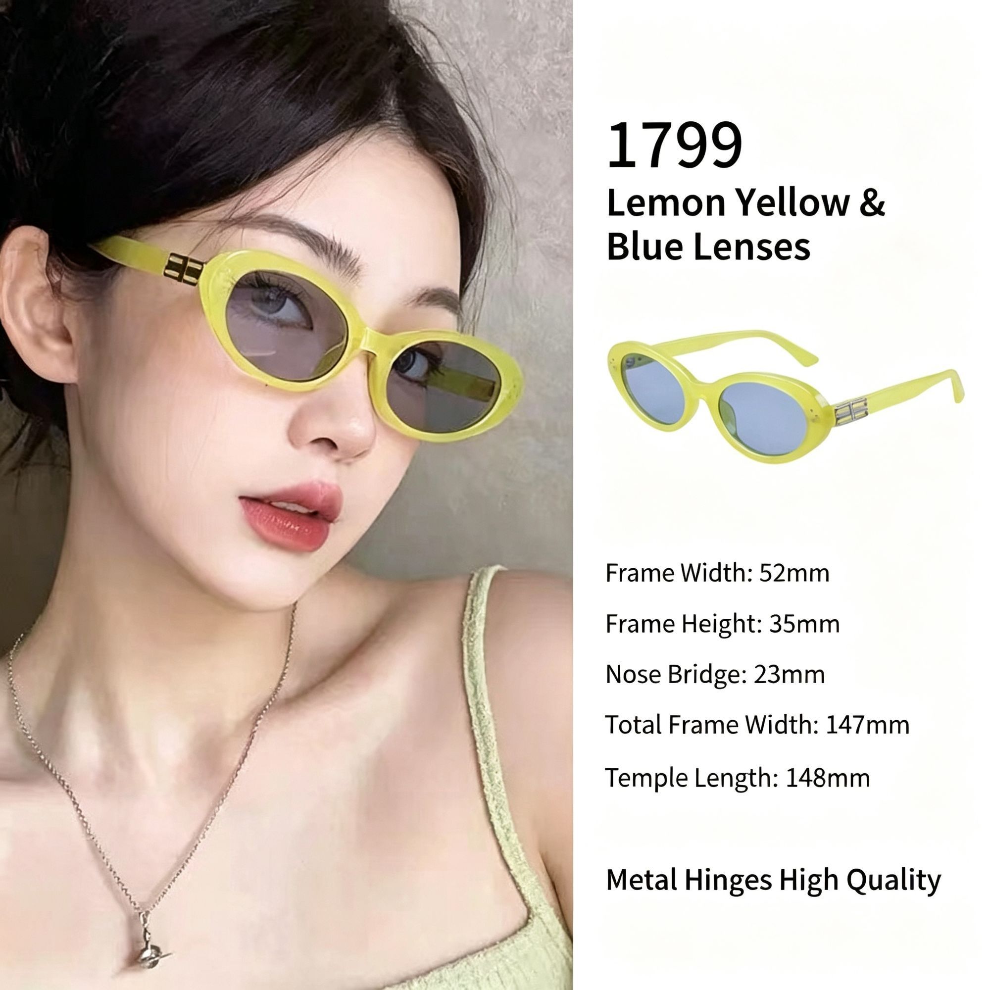 Vibrant Sunny Cat Eye Sunglasses UV400 Protection