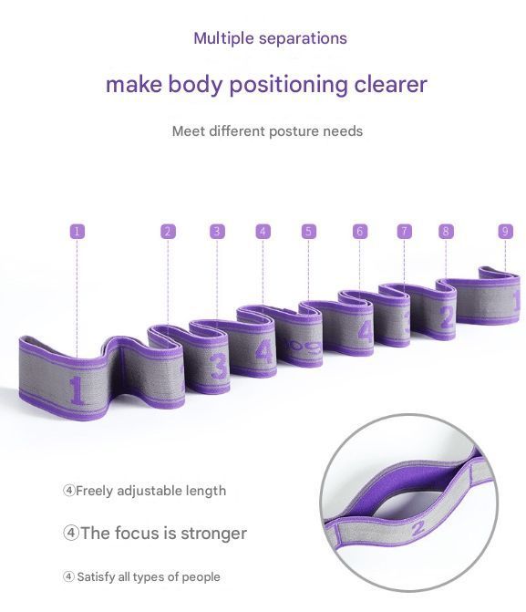 10 Grid Blue Purple | Core Training Resistance Strap | Halloween Strength view 4