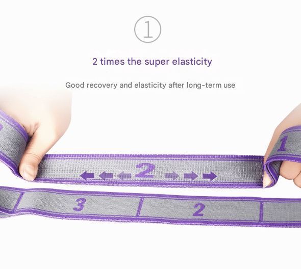 10 Grid Blue Purple | Core Training Resistance Strap | Halloween Strength view 6