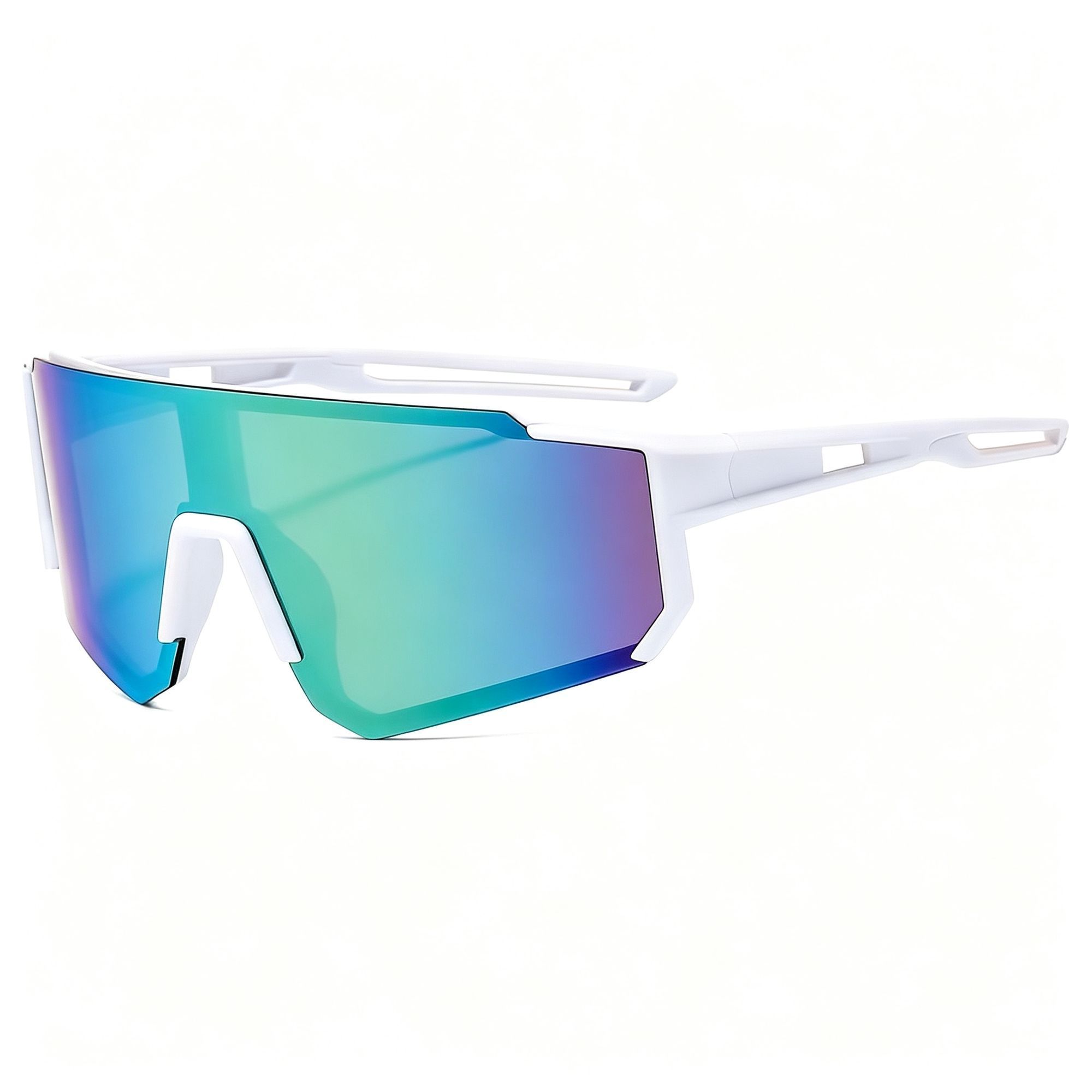 White Frame Green Mercury