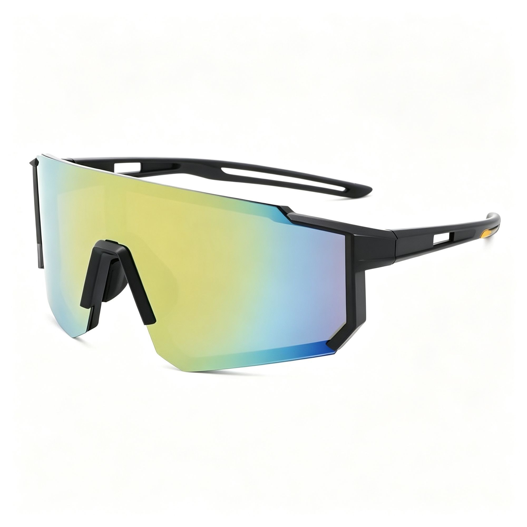 Black Frame Gold Film | Premium Texture Sun Glasses | Christmas Luxury Gift |